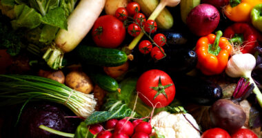 a variety of vegetables