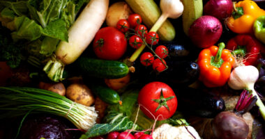 a variety of vegetables