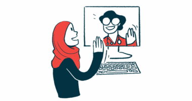 A doctor and a patient speak during a telehealth appointment.