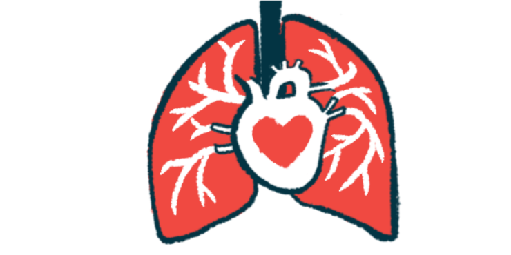 An illustration of the lungs and heart.